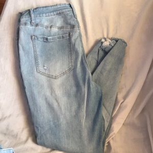 light wash jeans